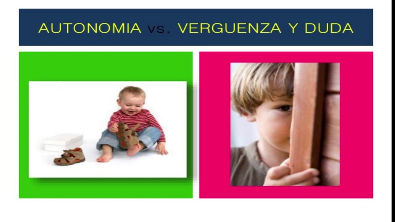 Autonomía versus vergüenza y duda en la etapa psicosocial 2